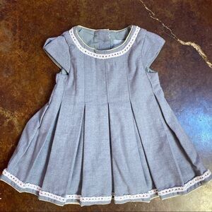 Tahari Baby Grey Dress